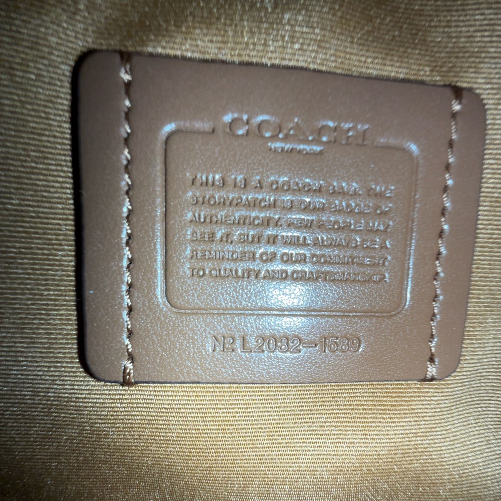 Coach Serena Satchel NWOT in Chalk - Picture 8 of 8